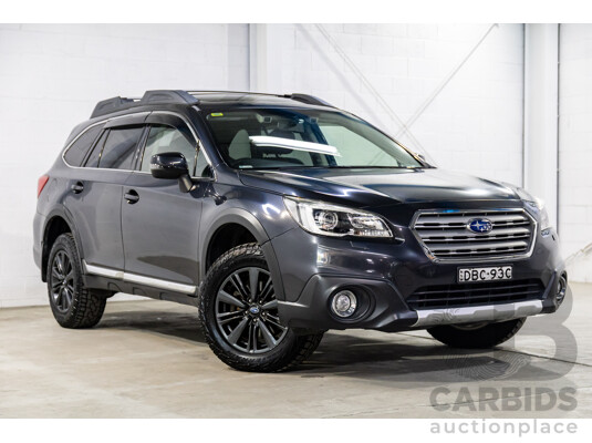 9/2015 Subaru Outback 3.6R (AWD) MY15 4d Wagon Dark Grey Metallic 3.6L