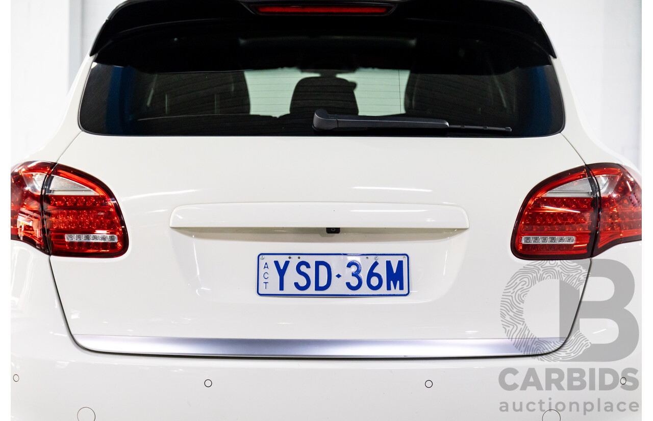 7/2010 Porsche Cayenne S Series 2 4d Wagon Sand White V8 4.8L