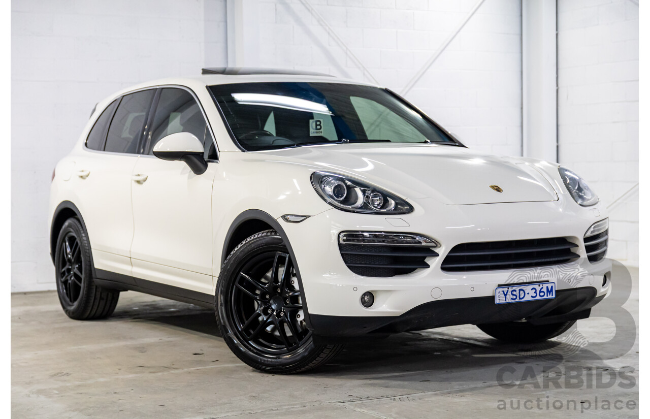 7/2010 Porsche Cayenne S Series 2 4d Wagon Sand White V8 4.8L
