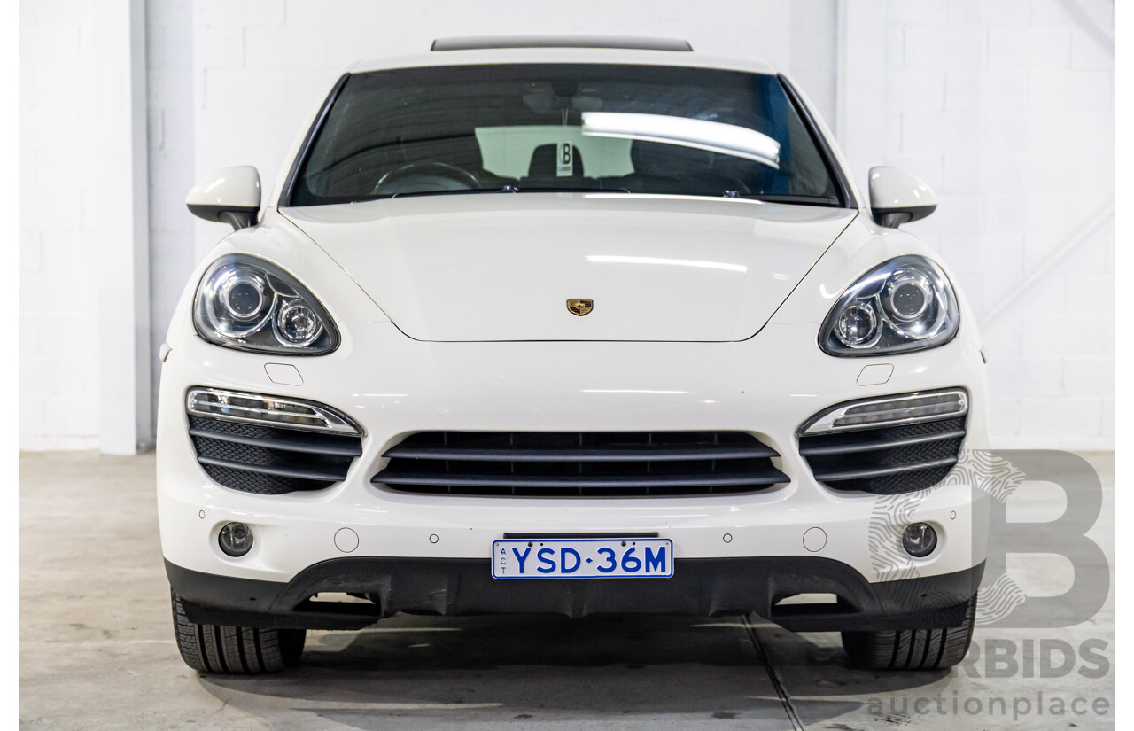 7/2010 Porsche Cayenne S Series 2 4d Wagon Sand White V8 4.8L