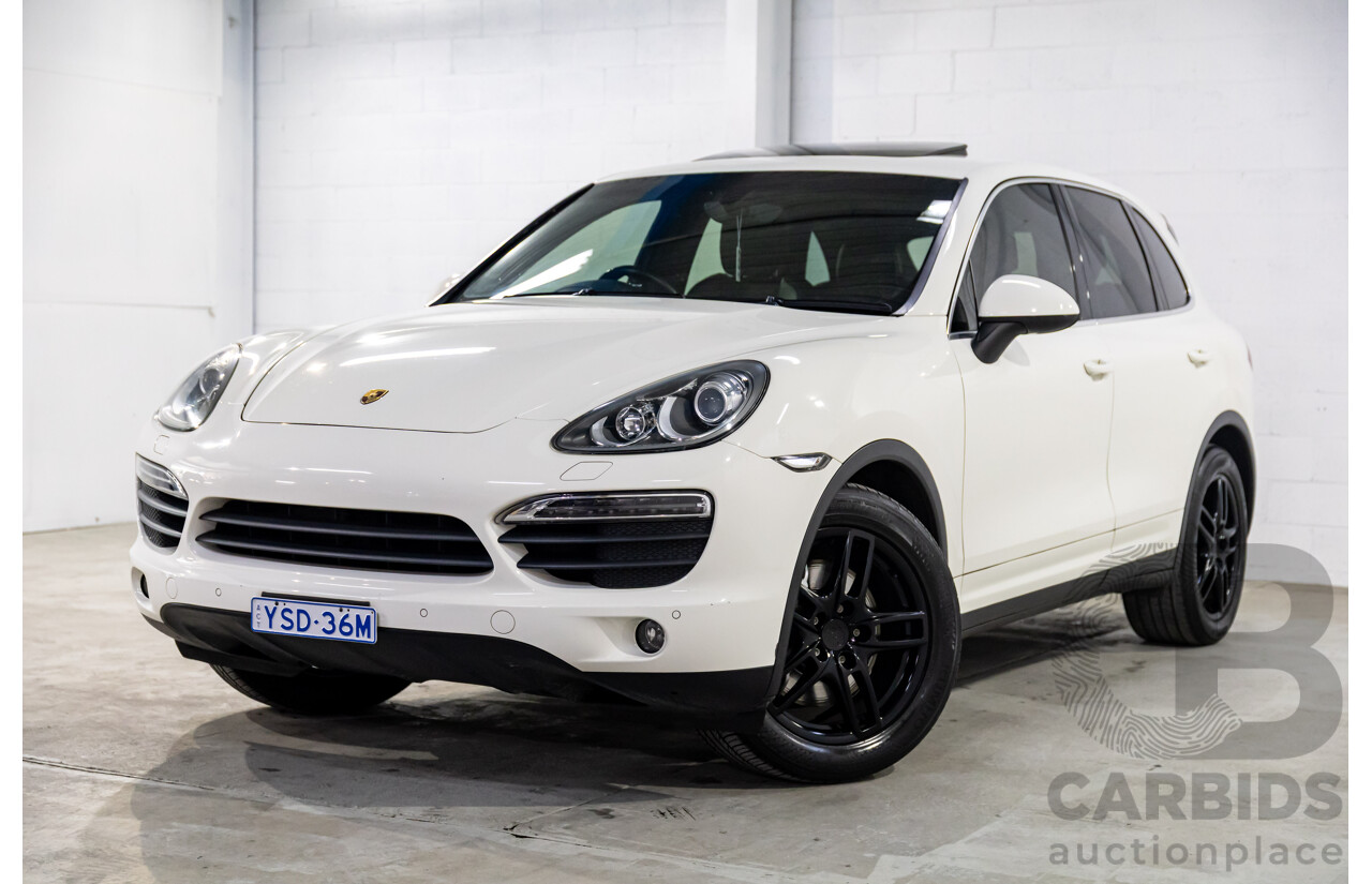 7/2010 Porsche Cayenne S Series 2 4d Wagon Sand White V8 4.8L