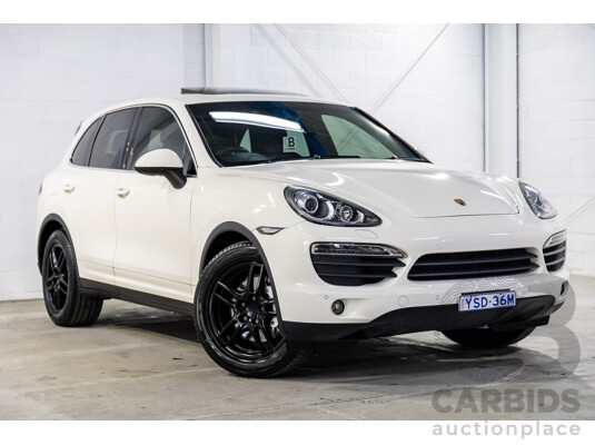 7/2010 Porsche Cayenne S Series 2 4d Wagon Sand White V8 4.8L