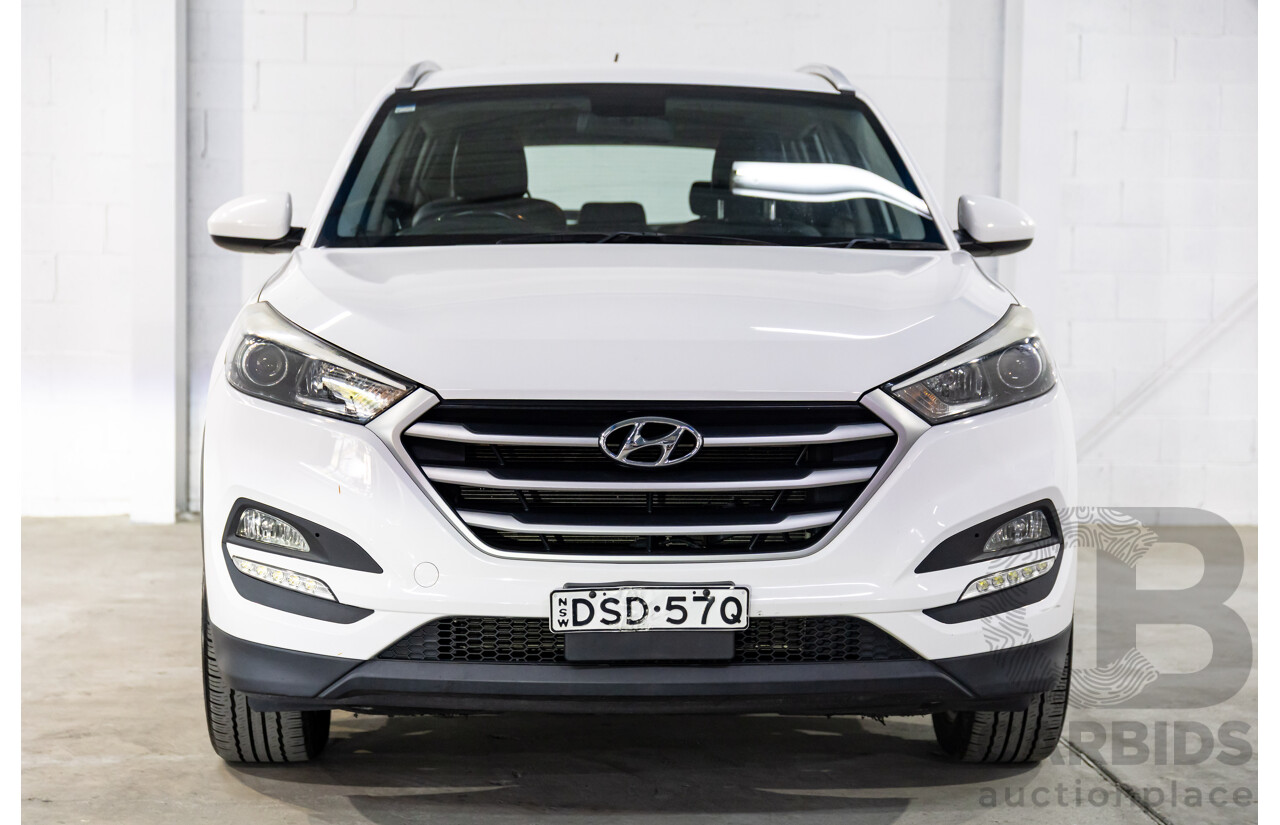 10/2017 Hyundai Tucson Active X (FWD) TL MY18 4d Wagon Pure White 2.0L