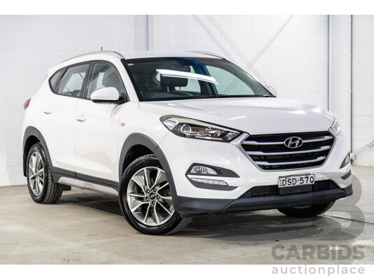10/2017 Hyundai Tucson Active X (FWD) TL MY18 4d Wagon Pure White 2.0L