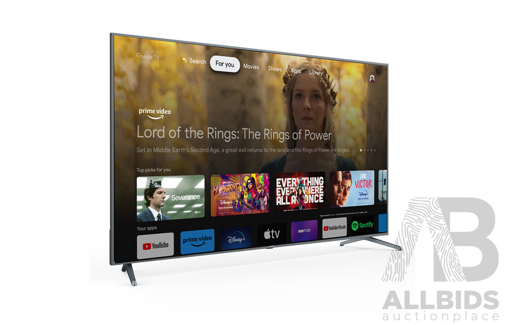 ChiQ 75-inch U75F8TG 4K UHD LED Google TV - ORP $1,999 - Brand New