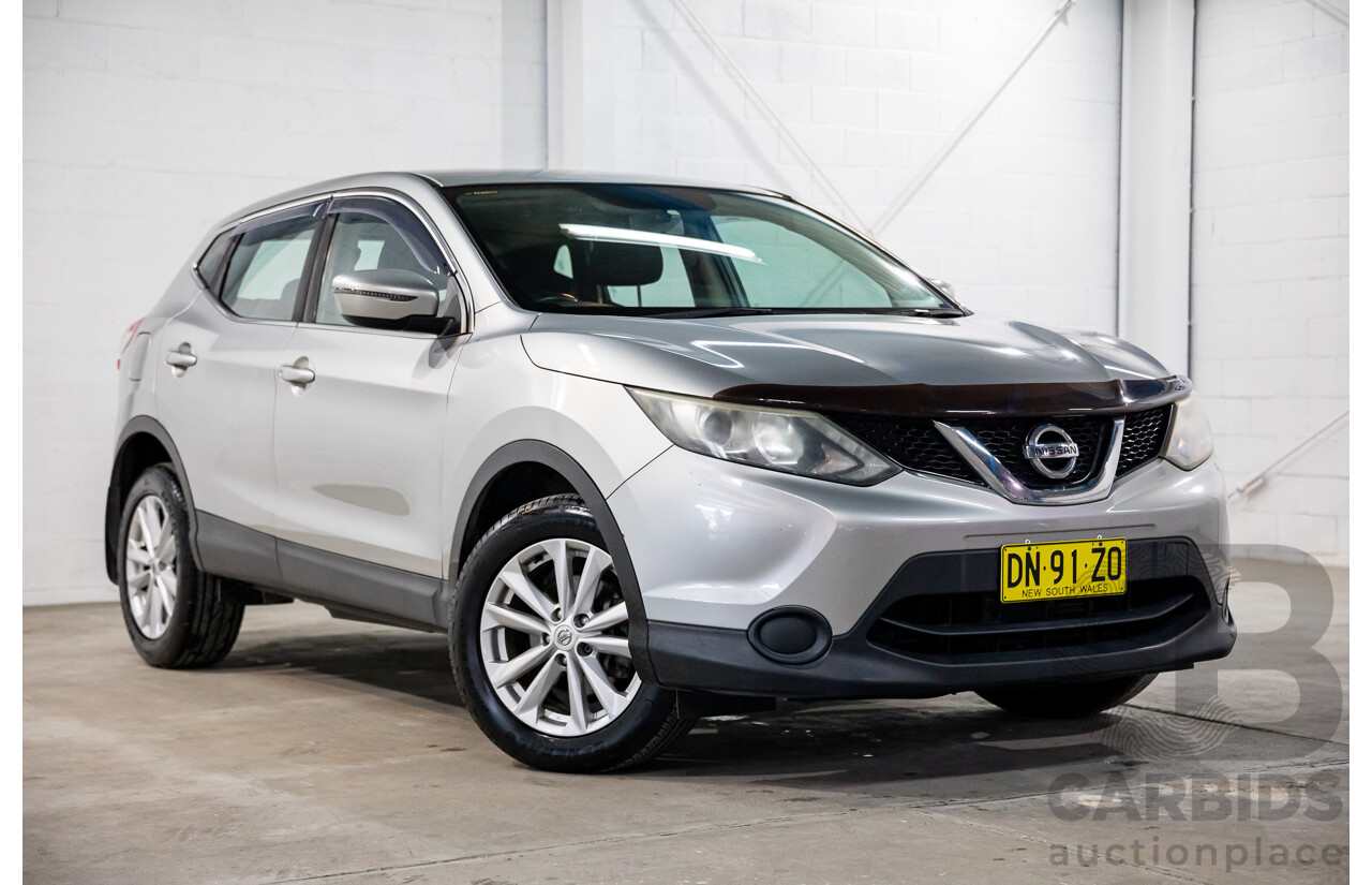 11/2014 Nissan Qashqai ST (4x2) J11 4d Wagon Gun Metallic 2.0L