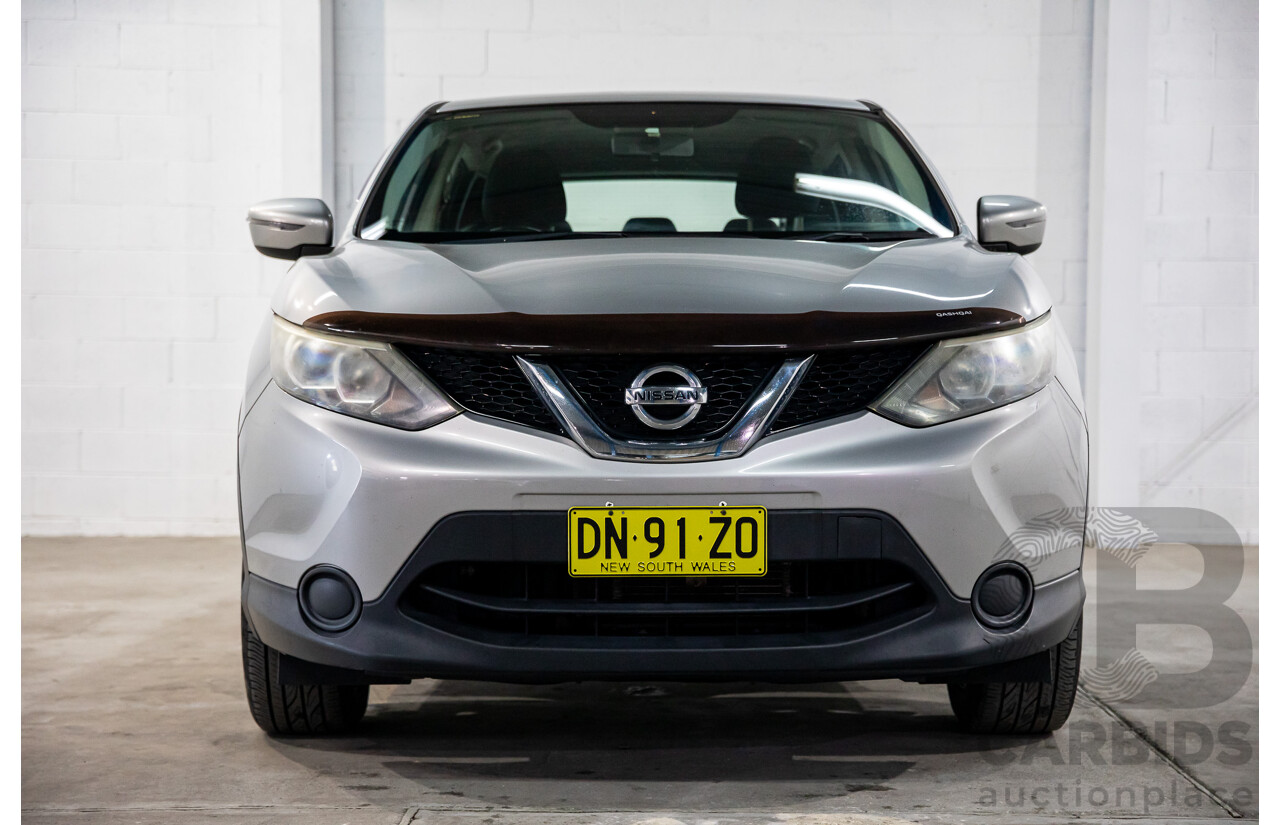 11/2014 Nissan Qashqai ST (4x2) J11 4d Wagon Gun Metallic 2.0L