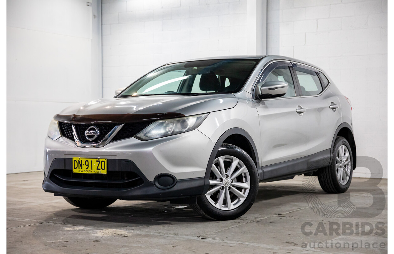 11/2014 Nissan Qashqai ST (4x2) J11 4d Wagon Gun Metallic 2.0L