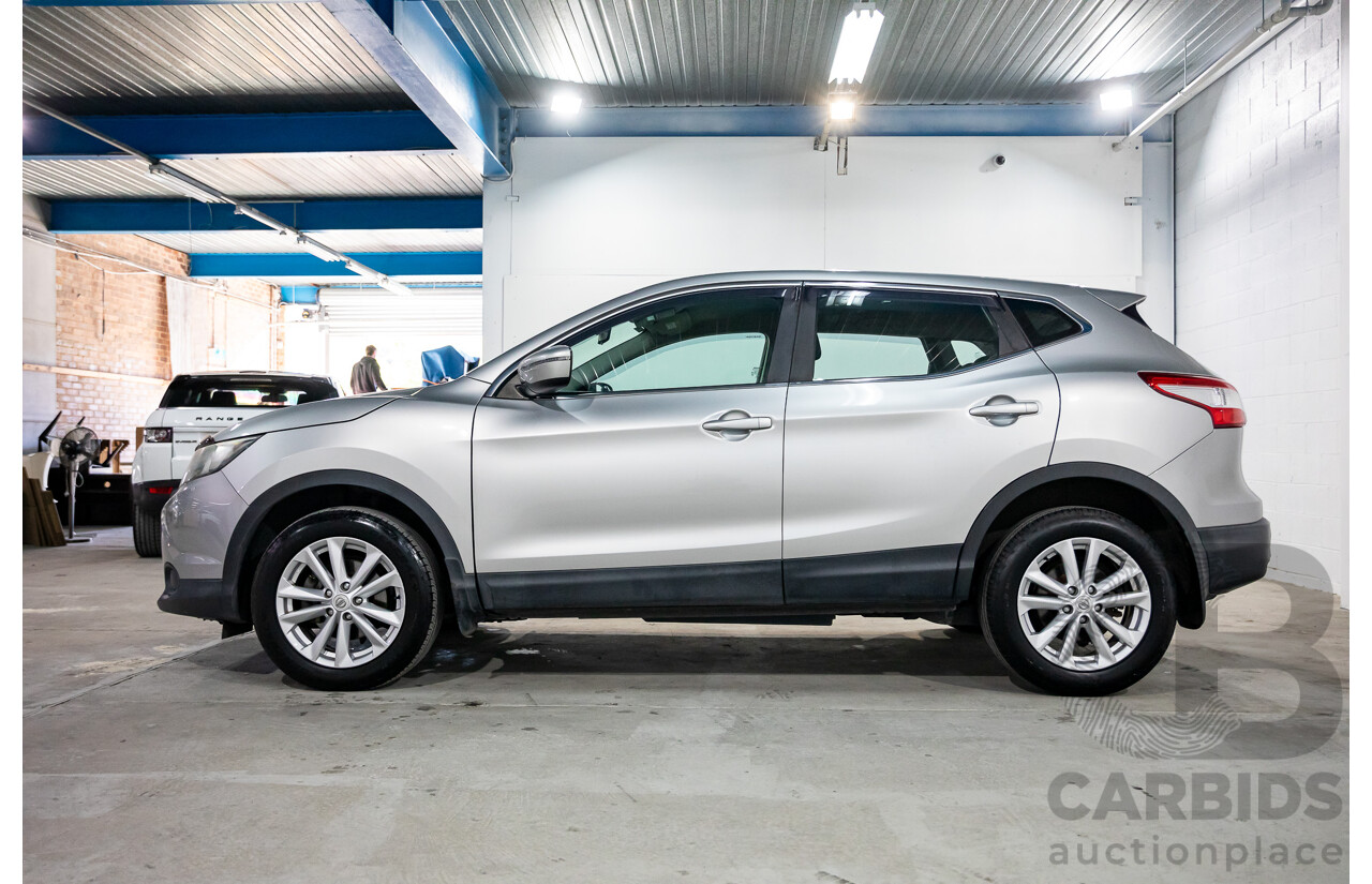 11/2014 Nissan Qashqai ST (4x2) J11 4d Wagon Gun Metallic 2.0L