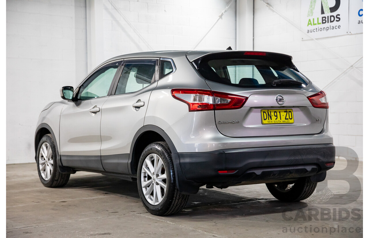 11/2014 Nissan Qashqai ST (4x2) J11 4d Wagon Gun Metallic 2.0L
