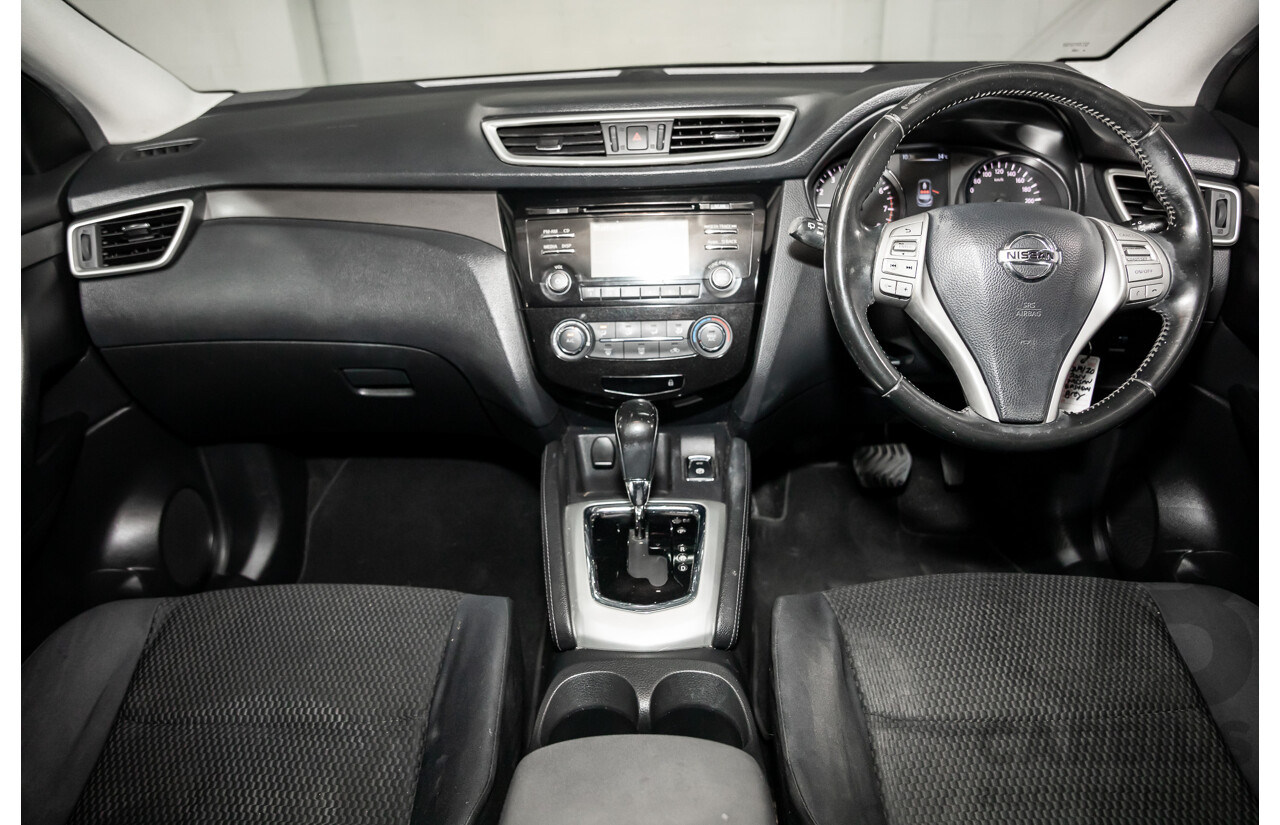 11/2014 Nissan Qashqai ST (4x2) J11 4d Wagon Gun Metallic 2.0L