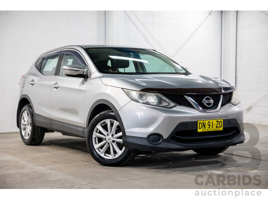 11/2014 Nissan Qashqai ST (4x2) J11 4d Wagon Gun Metallic 2.0L