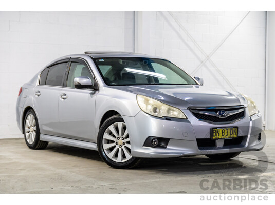 1/2012 Subaru Liberty 3.6R Premium MY12 4d Sedan Ice Silver Metallic 3.6L