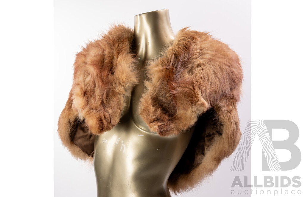 Vintage Childs Fur Cape by Finchley Sydney