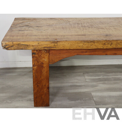 Large Rustic River Gum Banquet Table