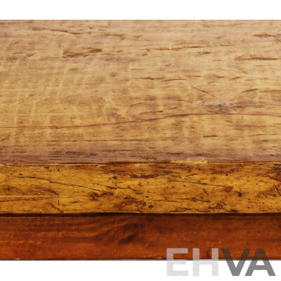 Large Rustic River Gum Banquet Table