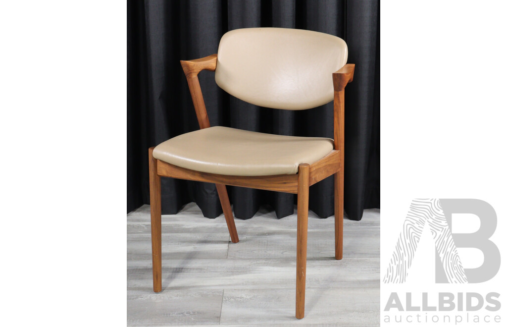 Modern Leather Upholstered Desk Chair