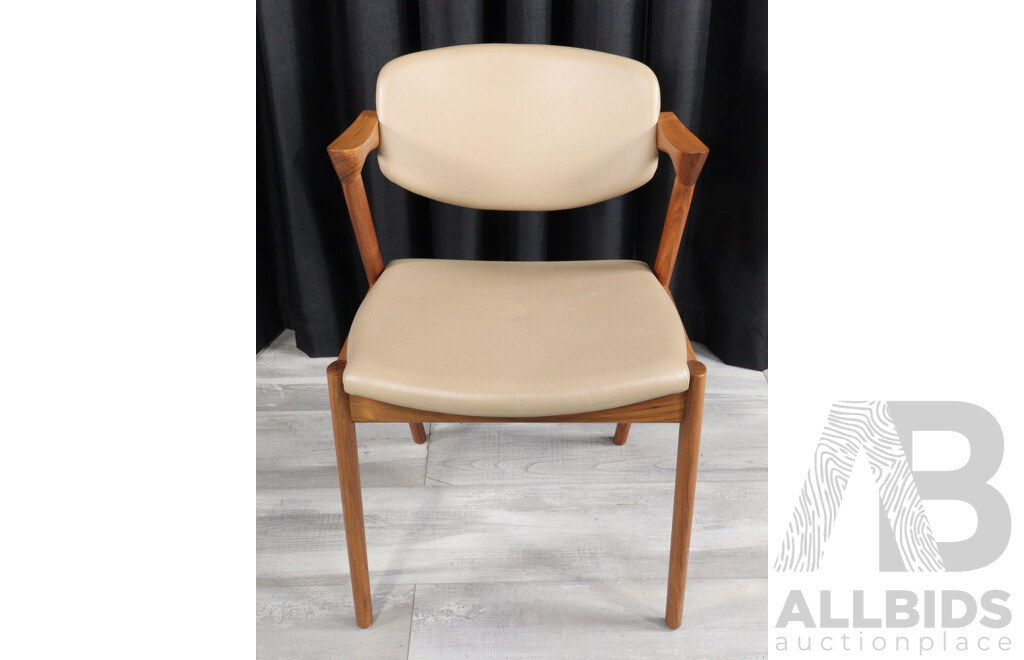 Modern Leather Upholstered Desk Chair