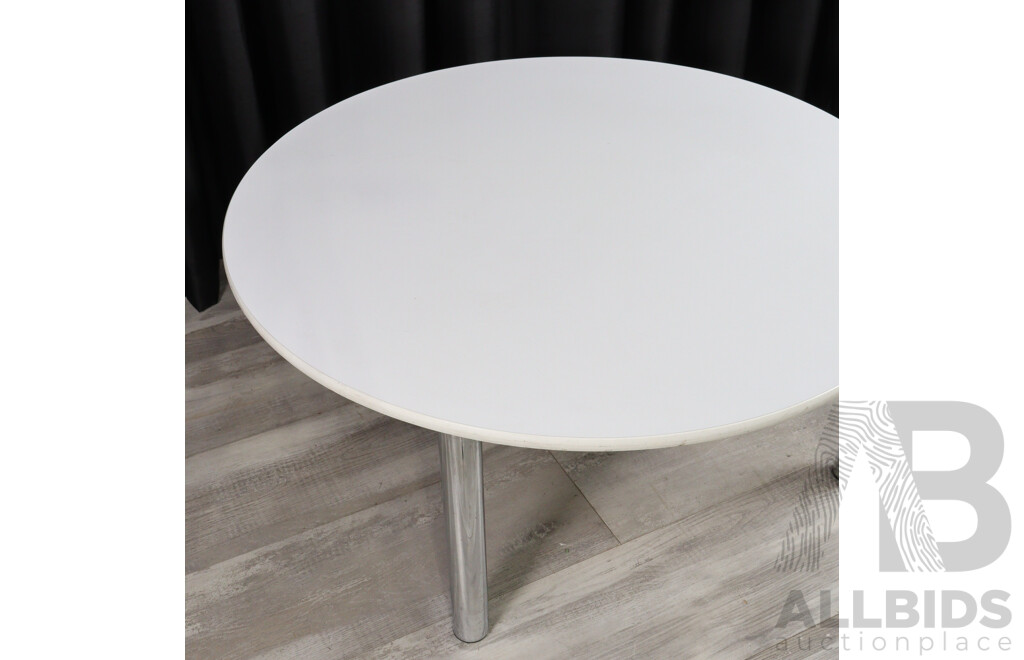 White Painted Top Coffee Table