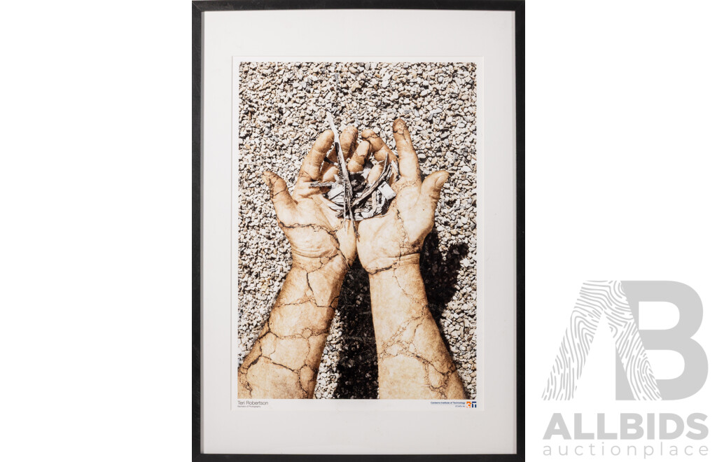 Kerrie Brewer & Teri Robertson (20th Century, Australian), the Earth is Burning & Abandoned House, Pair of Original Colour Photographs, 72 x 52 cm (frames) (2)