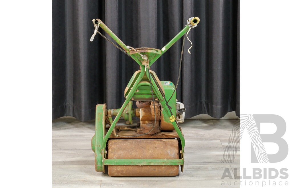 Vintage Qualcast Commodore Reel Four Stroke Lawnmower