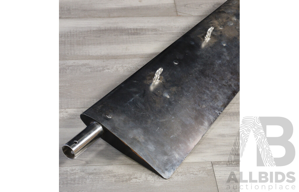 Modern Aluminium Sailing Boat Rudder SOS/M with Canvas Cover by Scanmar International