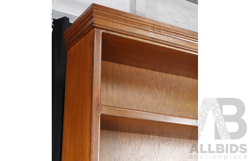 Hardwood Open Bookcase