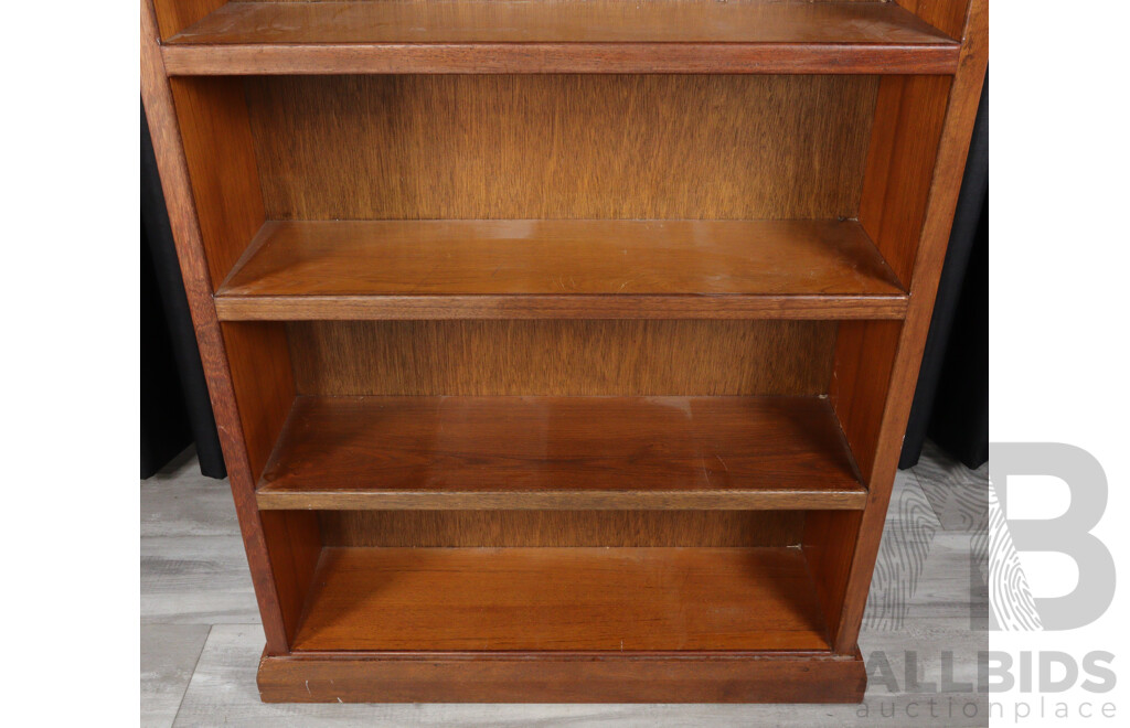 Hardwood Open Bookcase