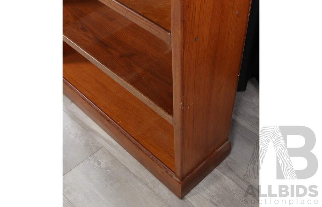 Hardwood Open Bookcase