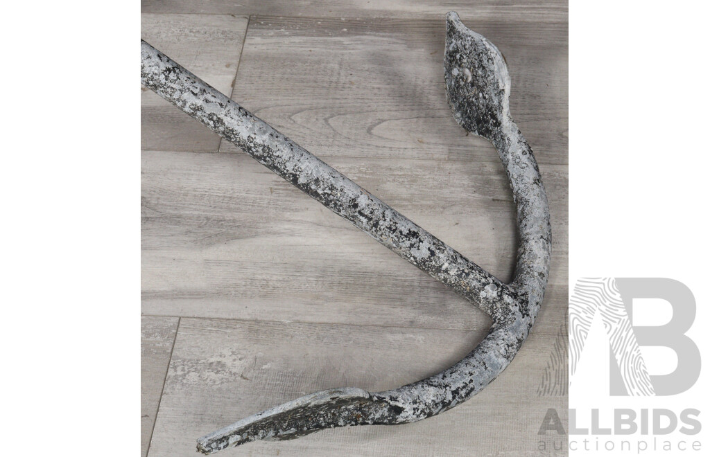 Vintage Cast Iron Reef Anchor