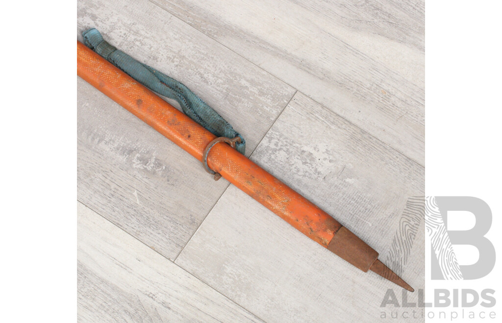 Pair of Vintage Ski Poles by Liljedahl and an Ice Pick