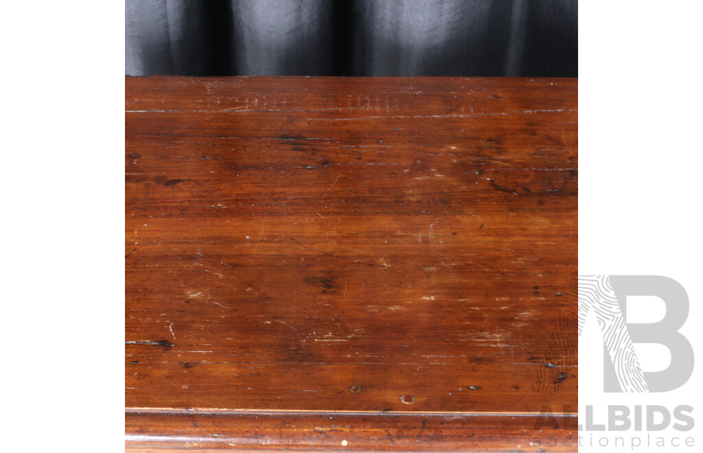 Late Victorian Cedar Hall Table