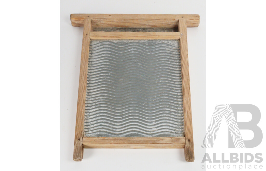Vintage Timber Framed Wash Board