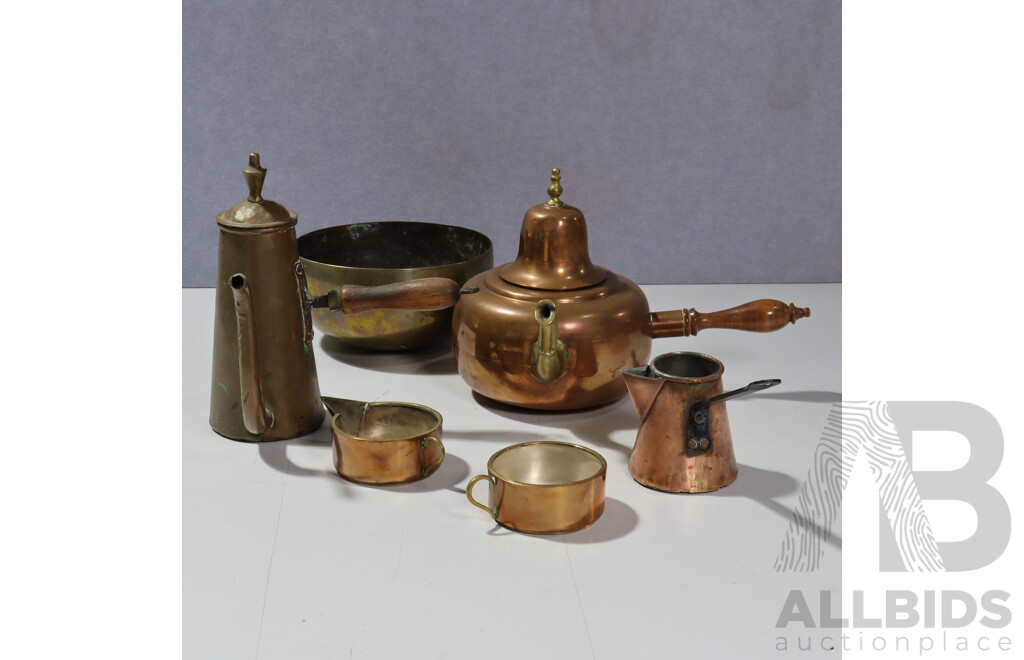 Collection Brass and Copper Ware