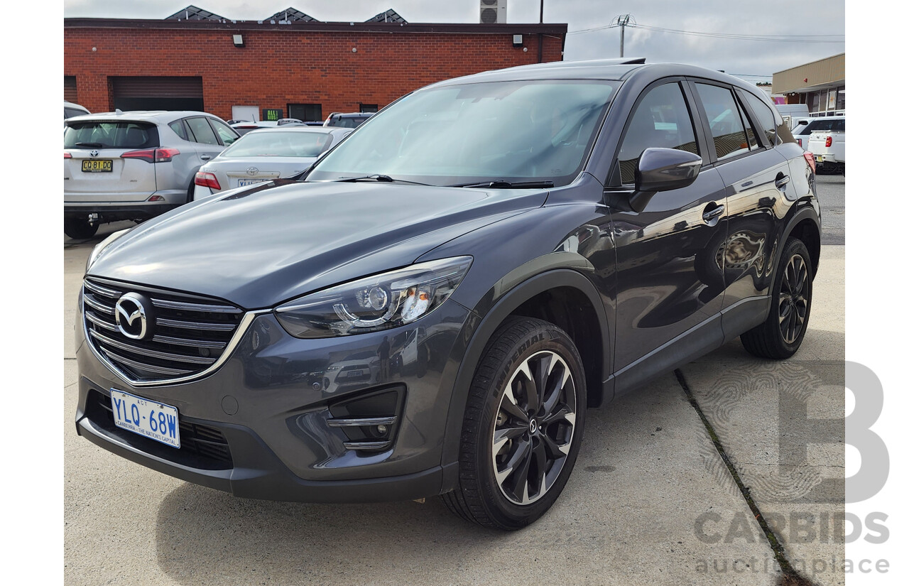 8/2016 Mazda Cx-5 GT (4x4) MY15 4d Wagon Grey 2.2L