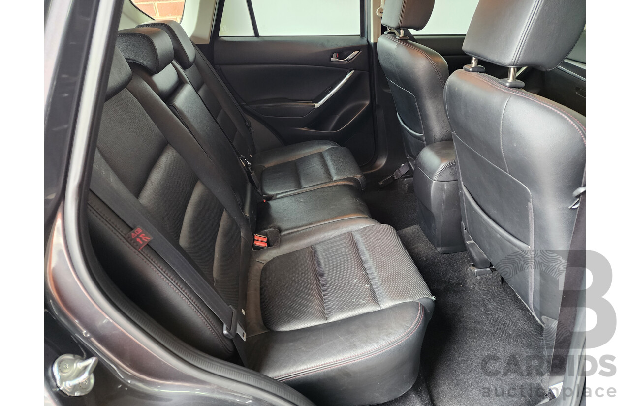8/2016 Mazda Cx-5 GT (4x4) MY15 4d Wagon Grey 2.2L