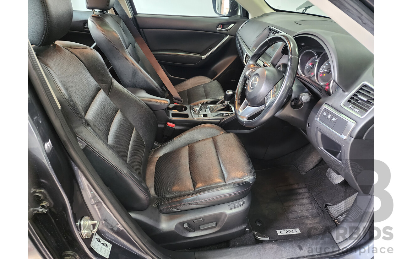 8/2016 Mazda Cx-5 GT (4x4) MY15 4d Wagon Grey 2.2L