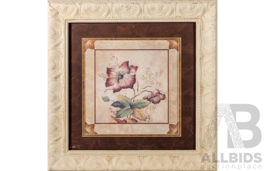 Eugene Tava, (20th Century), Blossom, Contemporary Colour Print, 53.5 x 53.5 cm (frame)
