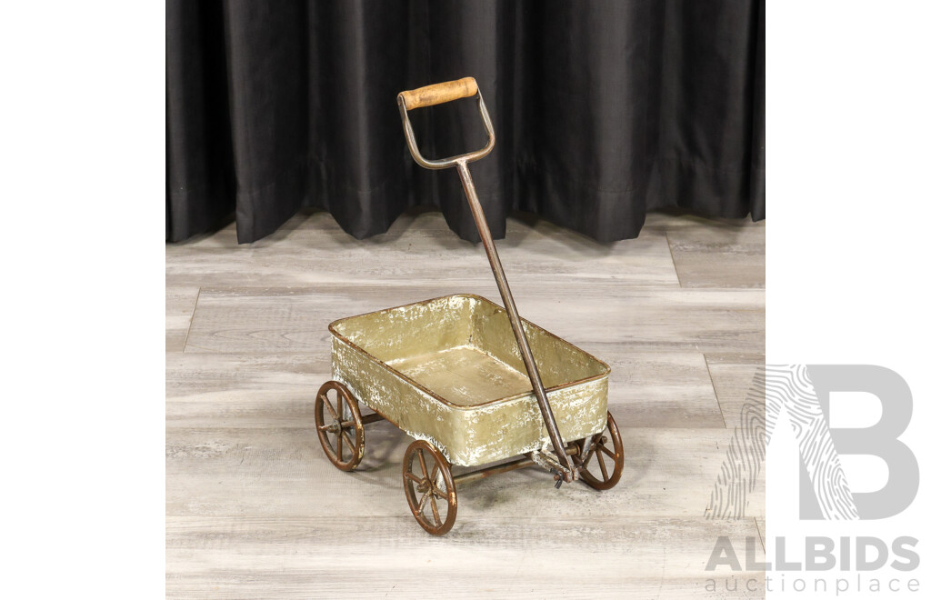 Bespoke Childs Metal Pull Cart