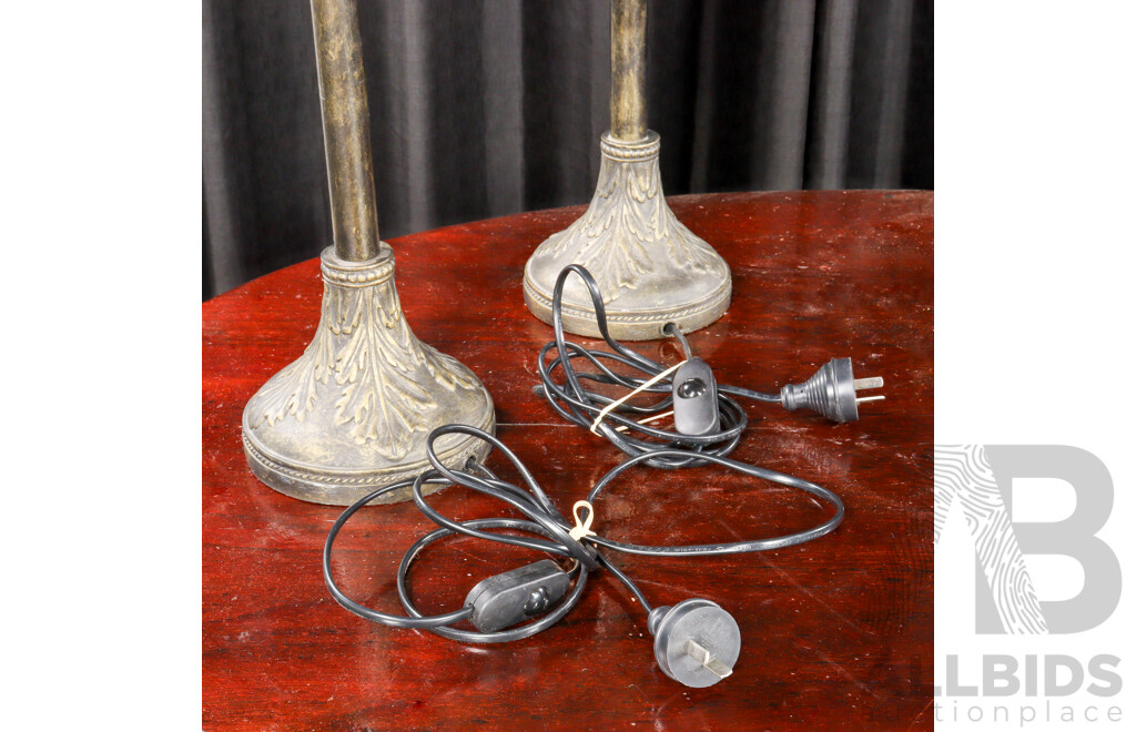 Pair of French Style Table Lamps