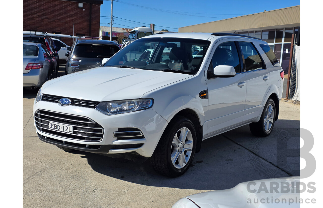 9/2014 Ford Territory TX (rwd) SZ 4d Wagon White 2.7L