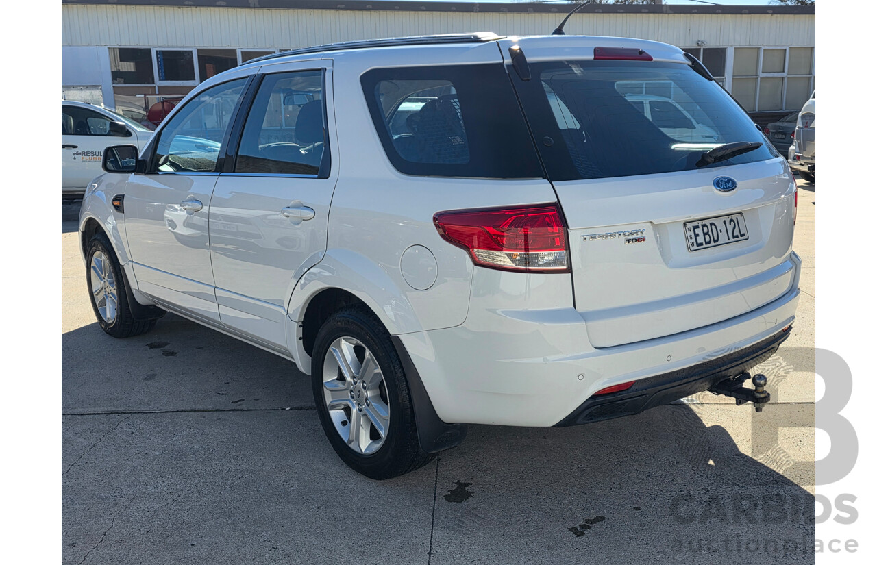 9/2014 Ford Territory TX (rwd) SZ 4d Wagon White 2.7L