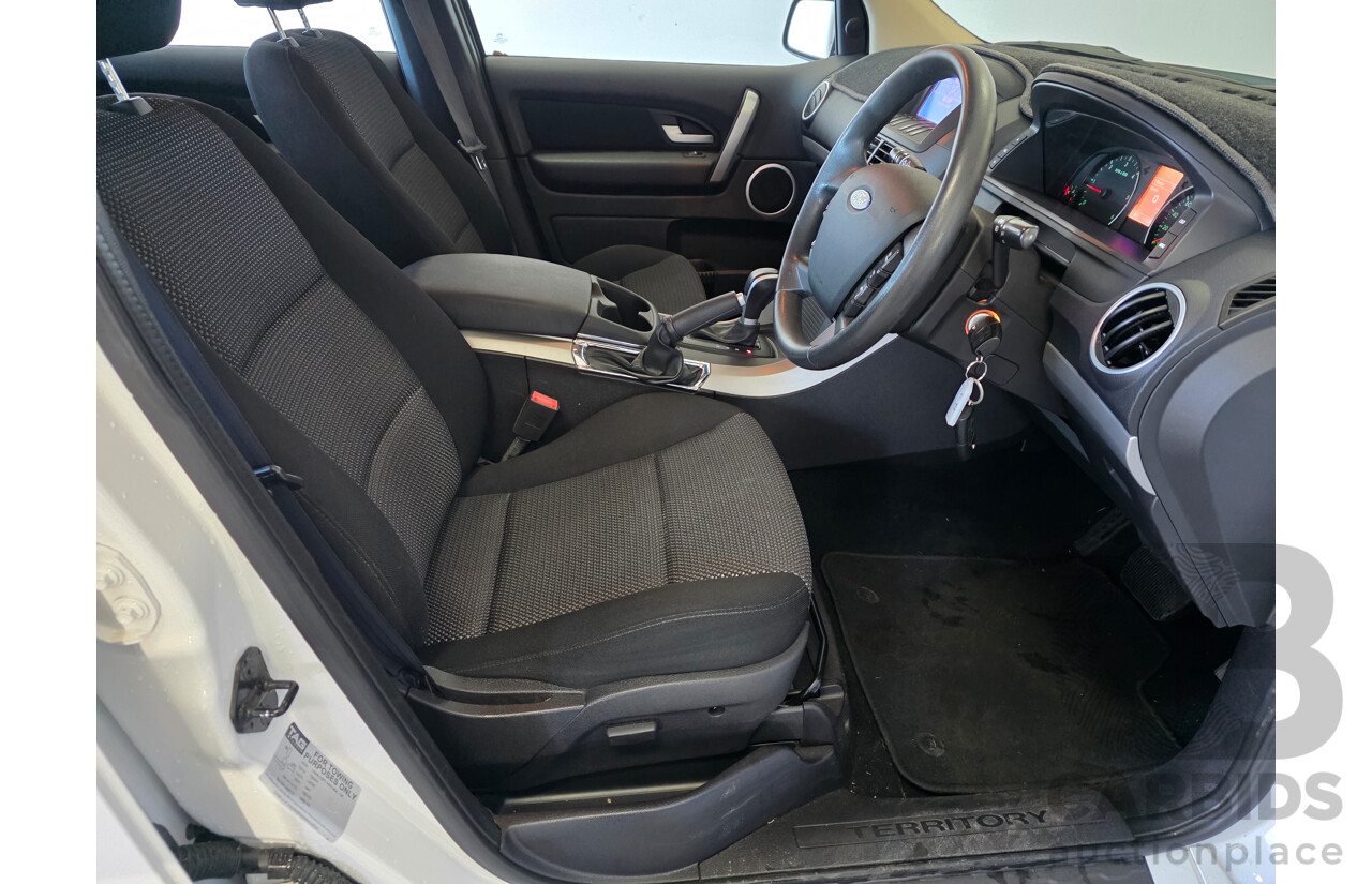 9/2014 Ford Territory TX (rwd) SZ 4d Wagon White 2.7L