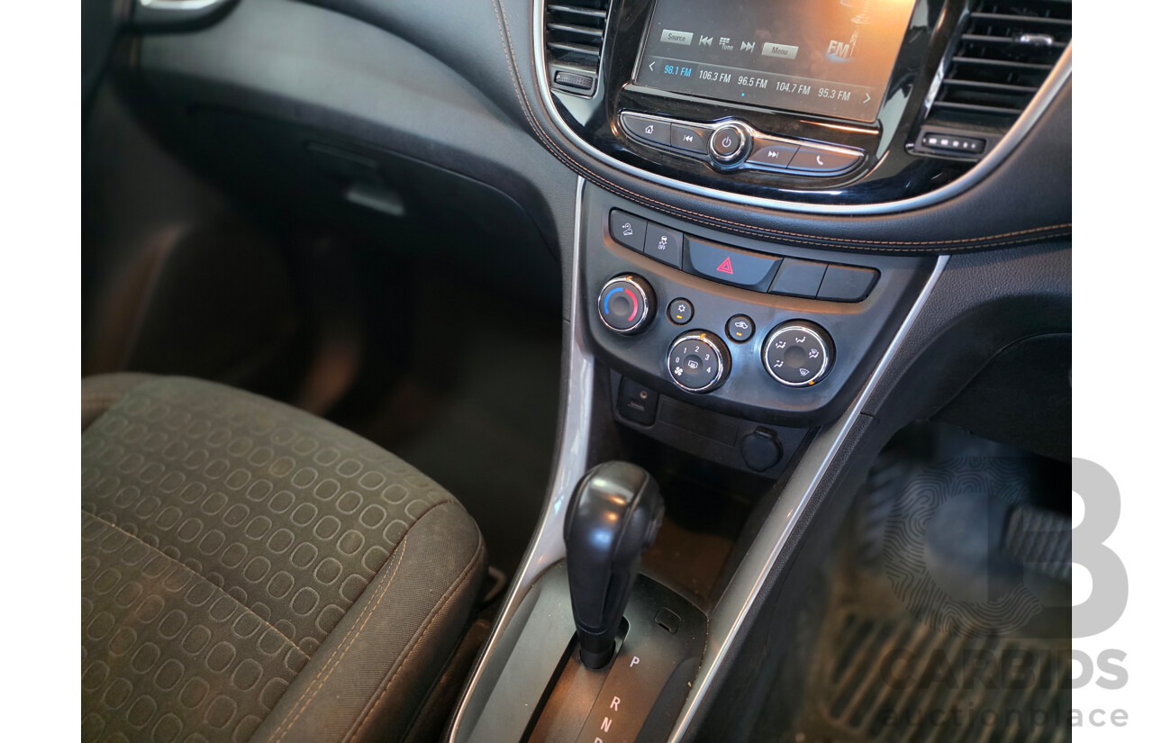 08/2017 Holden Trax Turbo LS TJ MY17 4D Wagon Boracay Blue 1.4L