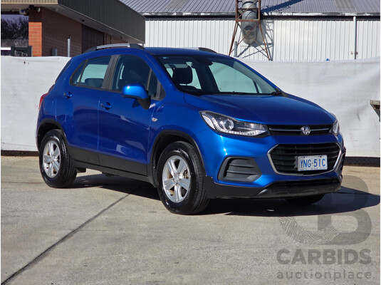 08/2017 Holden Trax Turbo LS TJ MY17 4D Wagon Boracay Blue 1.4L