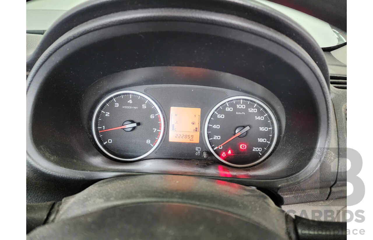 5/2016 Mitsubishi Triton GLX MQ MY16 C/Chas White 2.4L