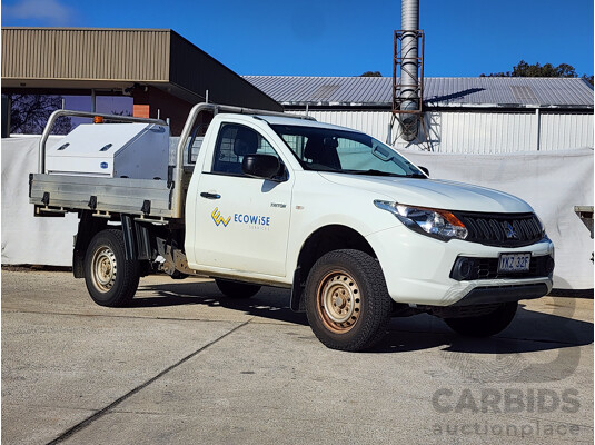 5/2016 Mitsubishi Triton GLX MQ MY16 C/Chas White 2.4L