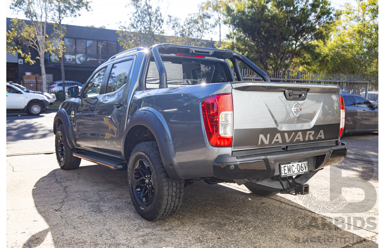 11/2020 Nissan Navara N-Trek Warrior (4x4) D23 Series 4 MY20 Dual Cab P/Up Slate Grey Metallic Twin Turbo Diesel 2.3L