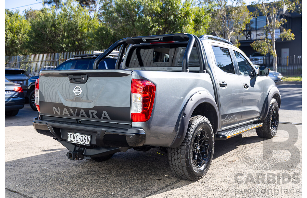 11/2020 Nissan Navara N-Trek Warrior (4x4) D23 Series 4 MY20 Dual Cab P/Up Slate Grey Metallic Twin Turbo Diesel 2.3L