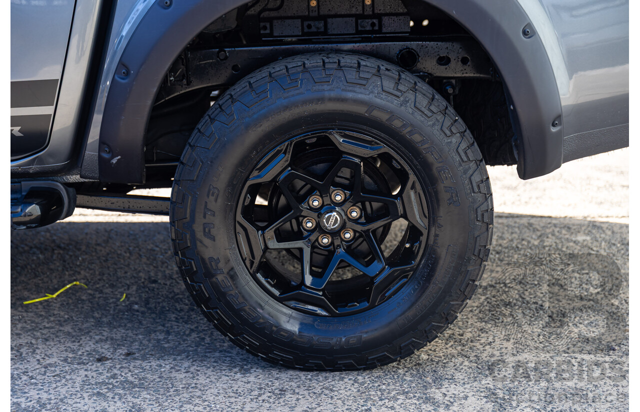 11/2020 Nissan Navara N-Trek Warrior (4x4) D23 Series 4 MY20 Dual Cab P/Up Slate Grey Metallic Twin Turbo Diesel 2.3L